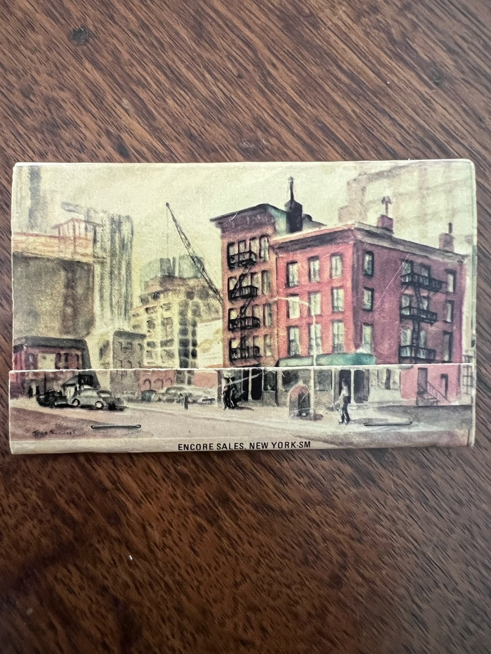 Vintage Matchbook Cover The Palms Restaurant New York City